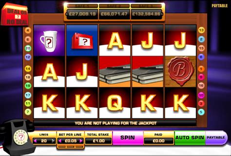 deal or no deal casino review - deal or no deal slot machines.